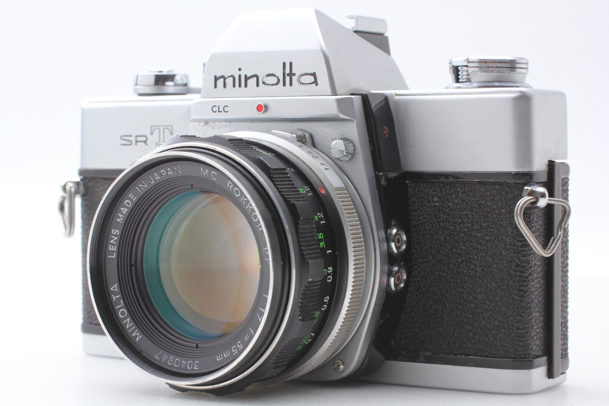 ミノルタ SRT101 & MC ROKKOR-PF 50mm F1.7 #54 Exc] Minolta SRT 101 SLR Meter-OK w/ MC Rokkor-PF 50mm F1.7