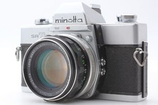  Exc Minolta SRT 101 SLR Meter-OK w/ MC Rokkor-PF 50mm F1.7 From JAPAN
