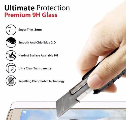 iPad 10.2 9.7 Pro Air Mini 4 3 Screen Protector Anti-Glare Matte Tempered Glass - Picture 3 of 7