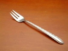 Silver Flutes by Towle Sterling Silver Seafood / Cocktail Fork 5 5/8"