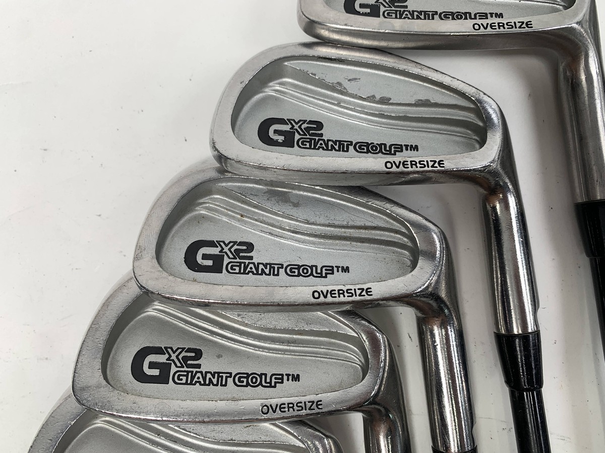 Giant Golf Gx2 Oversize Iron Set 3-PW+GW+SW Giant Senior Graphite