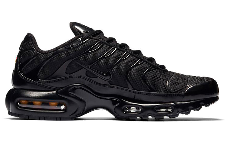 Nike Air Max Plus Low Triple Black - 604133-050 | eBay