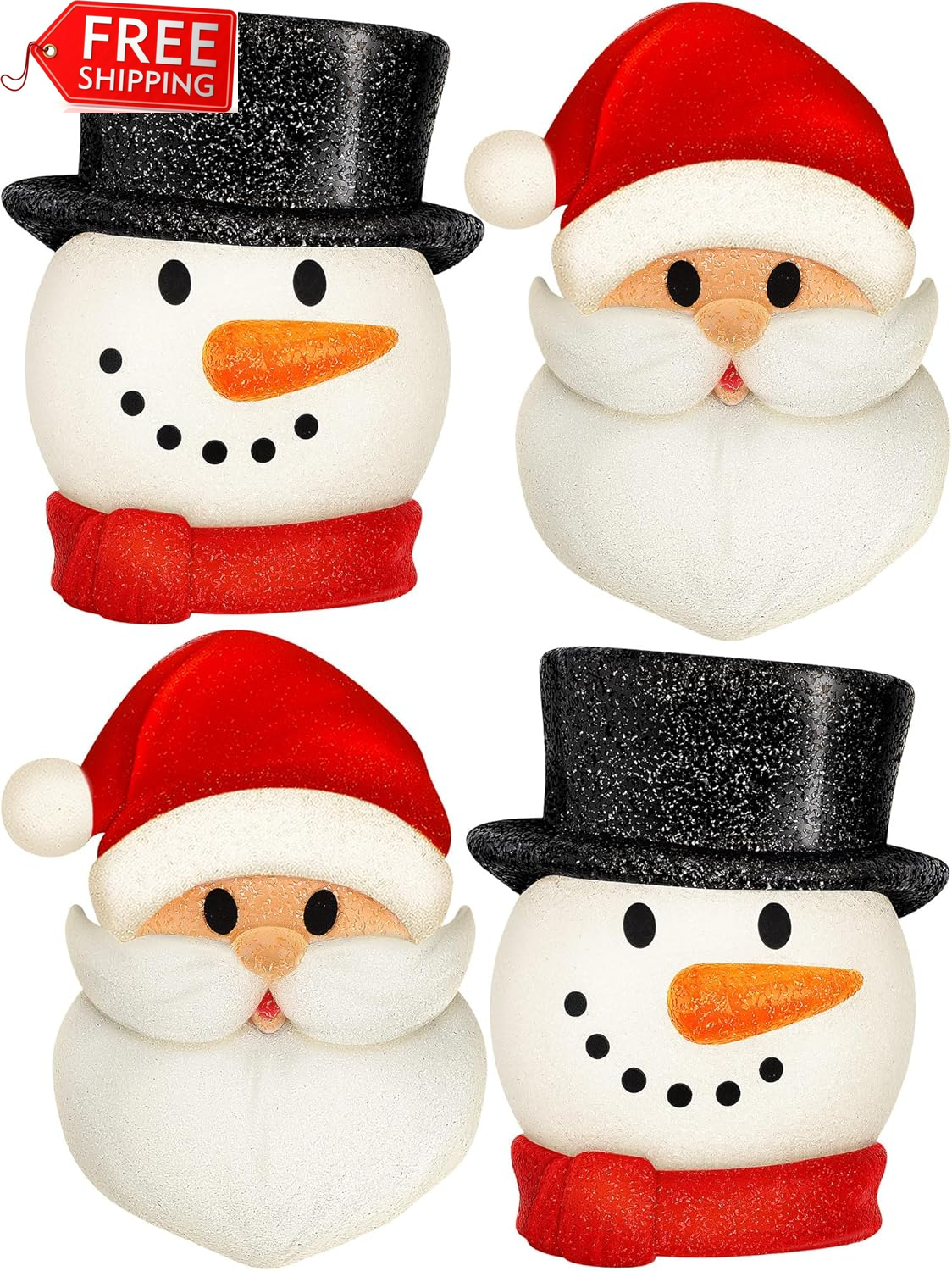 Christmas Cute Porch Light Cover Christmas Outdoor Decoration Flexible Light Cov