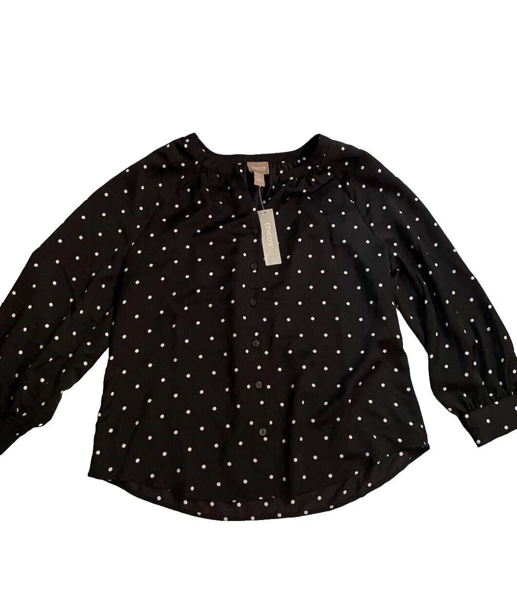 Blusa de lunares Chico's negocios Tops para mujer