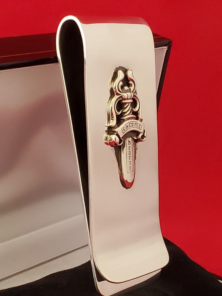 New Chrome Hearts Money Clip Bigger sterling silver .925 New Chrome Hearts Money Clip Bigger sterling silver .925