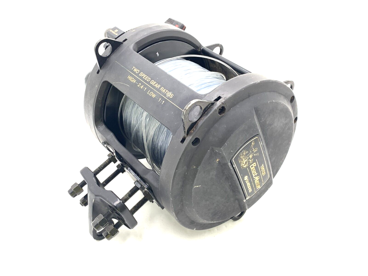 SHIMANO TRITON BEASTMASTER 80/130 2-Speed Fishing Trolling SHIMANO TRITON BEASTMASTER 80/130 2-Speed Fishing Trolling