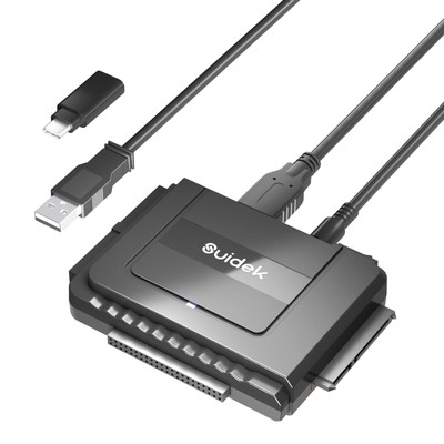USB 3.0 to SATA IDE Adapter External IDE Hard Drive Adapter for Universal 2.5...