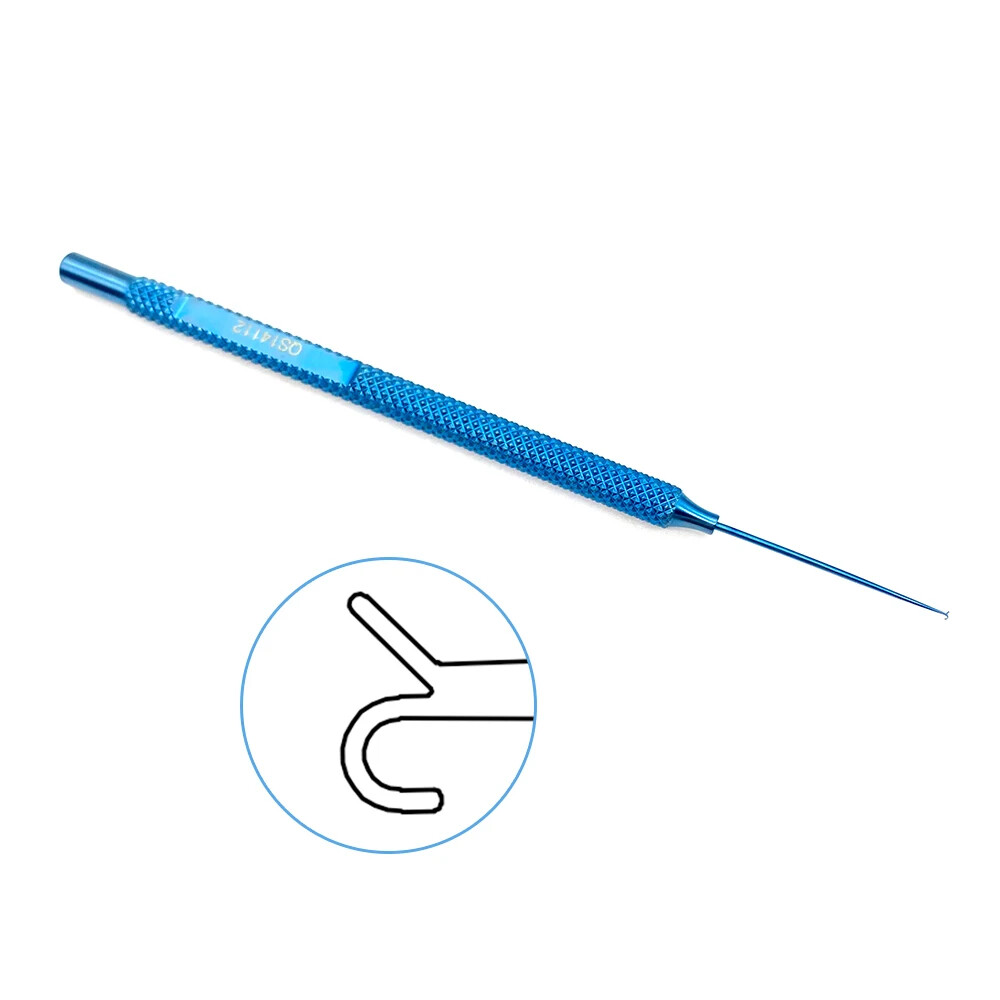 Eye Instrument Hook Ophthalmic Lens Manipulator Hook 115mm Straight Hooks Eyelid Surgical ...