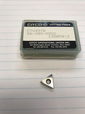 1 pc.  TPGM2.522-F  FULL SIDE PCD TIPPED INSERT W/CHIP BREAKER. USA(loc stk)
