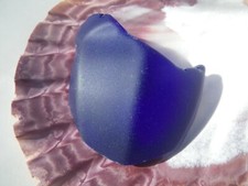 Sea Glass, Large Cobalt Blue