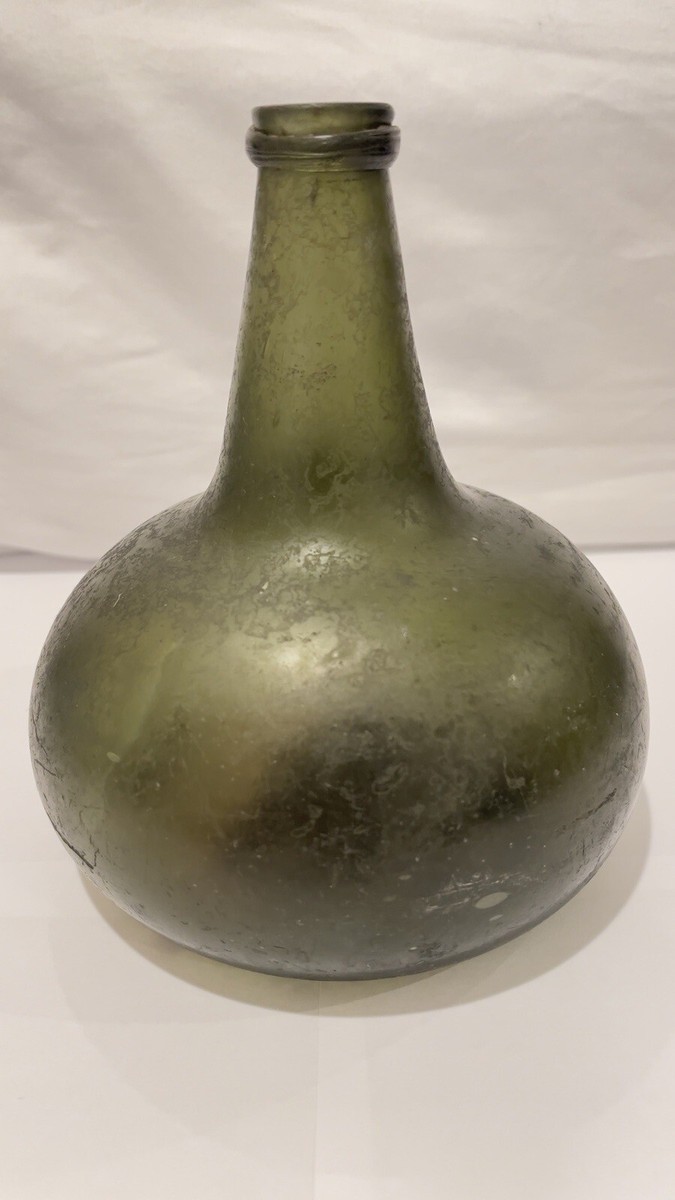 Dutch “Onion Bottle” Late 1600's-Early 17th C. | eBay