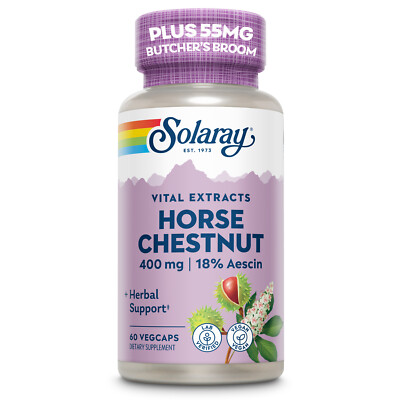 Solaray Horse Chestnut Seed Extract 400mg | 60ct