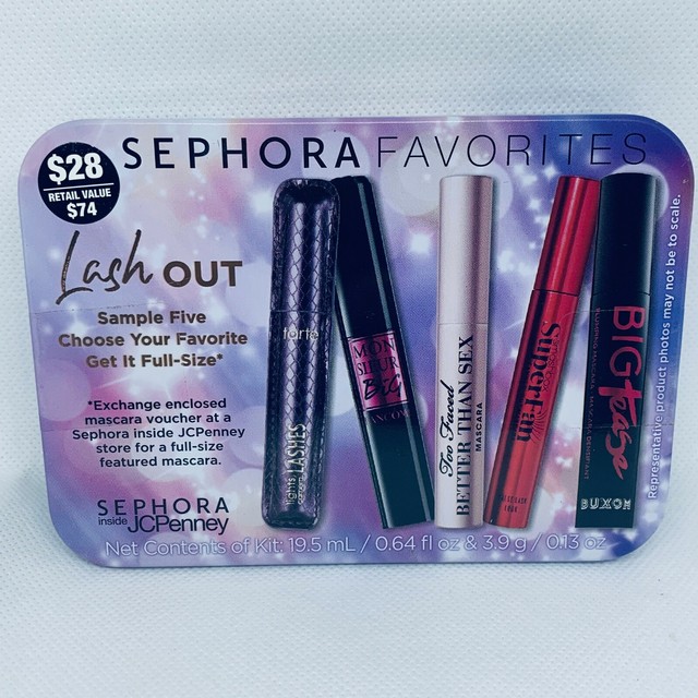Sephora Favorites Lash Out 5 pc Mini Mascara Set W/Bonus Full Size eBay
