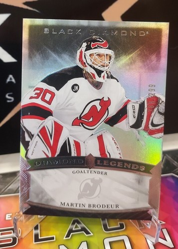 MARTIN BRODEUR 2023-24 BLACK DIAMOND LEGENDS BASE /299 BDL-MB NEW JERSEY DEVILS - Picture 2 of 3