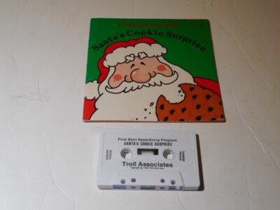 Vintage Santa's Cookie Surprise: A First-Start Easy Reader & Cassette 1989 Troll