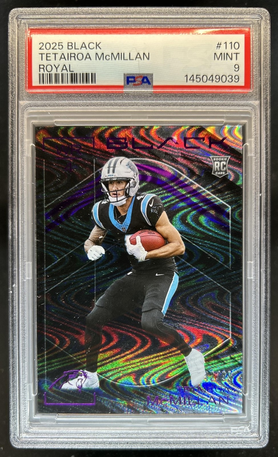 Tetairoa McMillan Panini Donruss Elite 2007 Elite Rookies #1 Black 1/1