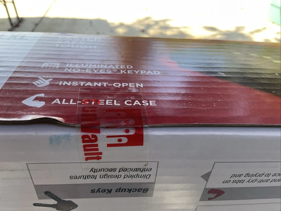 Gunvault Microvault XL Caja Fuerte de Seguridad Portátil Negro Mate Batería MV550-19 ¡Nueva! Foto 4 de 4