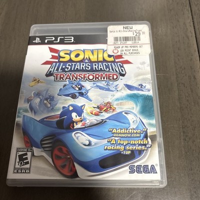 Sonic: All-Star Racing Transformed - Sony PlayStation 3 Complete with Manual