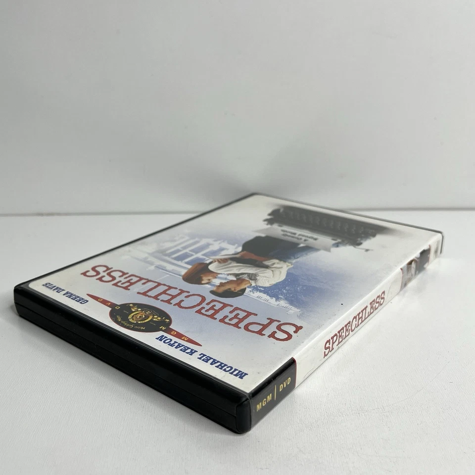 Speechless DVD Michael Keaton Geena Davis, Bonnie Bedelia w/Insert - Image 3 of 4