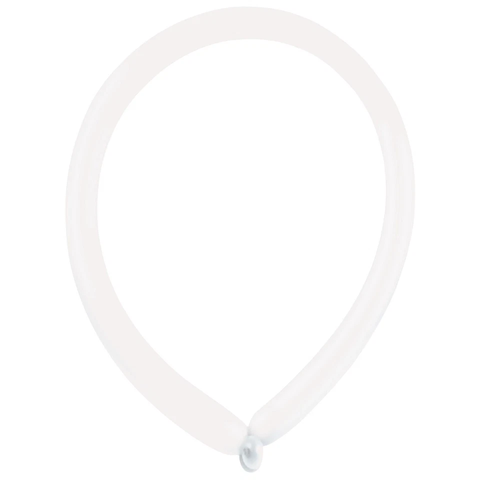 Pallone MODELLABILE E160 114 cm / 45 " trasparente Crystal Clear 100pz - Immagine 2 di 2