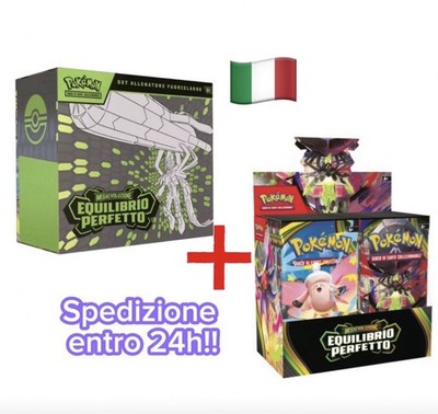   POKEMON OUTCLASS TRAINER SET ETB + 36 BOX PERFEKTE BALANCE ITA