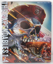 The Expendables 1-4 Steelbook  4K  Ultra HD Blu-ray  Digital