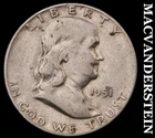 1951-S Silver Franklin Half Dollar-Scarce Better Date No Reserve #i2687