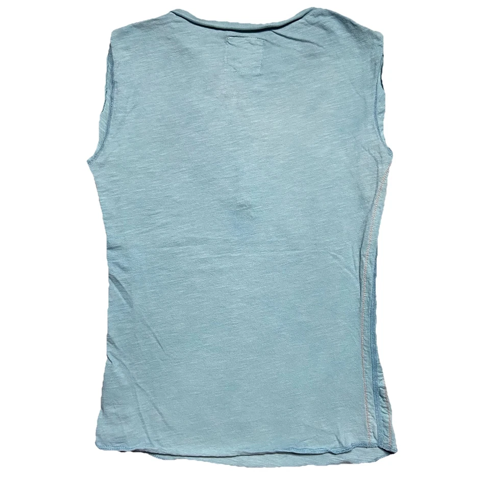 Camisa Trunk LTD Grateful Dead XS/Pequeña Sin Mangas Calavera Henley Top 2005 De Colección Y2K Foto 2 de 4