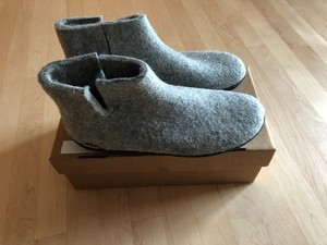 Glerups Unisex Felt Boots With Rubber Sole Men's Size EU 45 / US 11.5