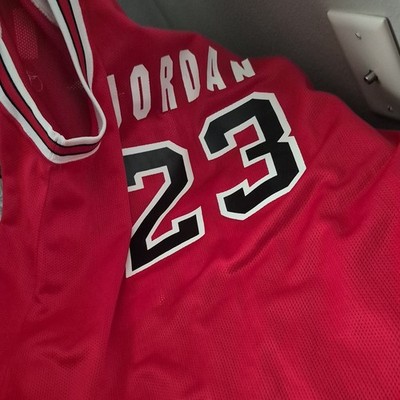 Chicago Bulls Michael Jordan #23 NBA Basketball Jersey Red