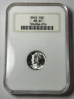 1942 NGC MS67 Mercury Silver Dime Old Fatty Holder