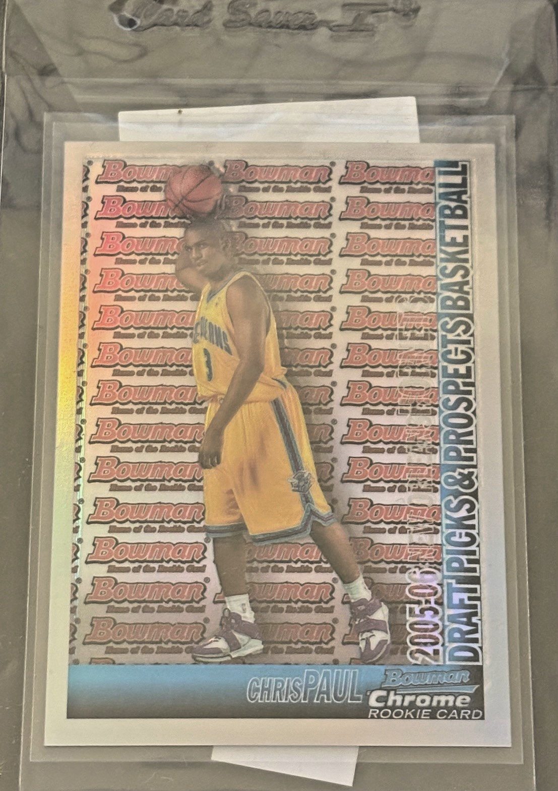 CHRIS PAUL 2005-06 Bowman Chrome #111 REFRACTOR Rookie RC #/300 Invest HURRY 📈