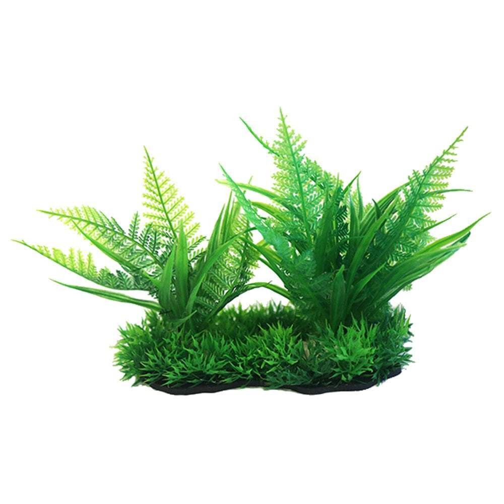Betta Choice Green Foreground Aquarium Fish Tank Plastic Plant 15cm