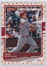 2020 Donruss Photo Variation On Fire 34/75 Paul Goldschmidt (Gray Jersey) 07rd
