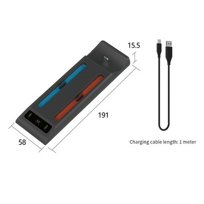 3 in 1 Ladestation für Switch2 für NS2 für Joycon Pro Controller Spiel Setup