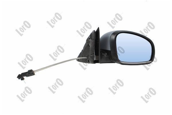 ABAKUS Right Convex Primed Outer Side Mirror Cable Adjust 3503M02 for Skoda