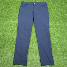 Lululemon ABC Pants Mens 36x33 Blue Classic Fit 5 Pocket Warpstreme Chinos