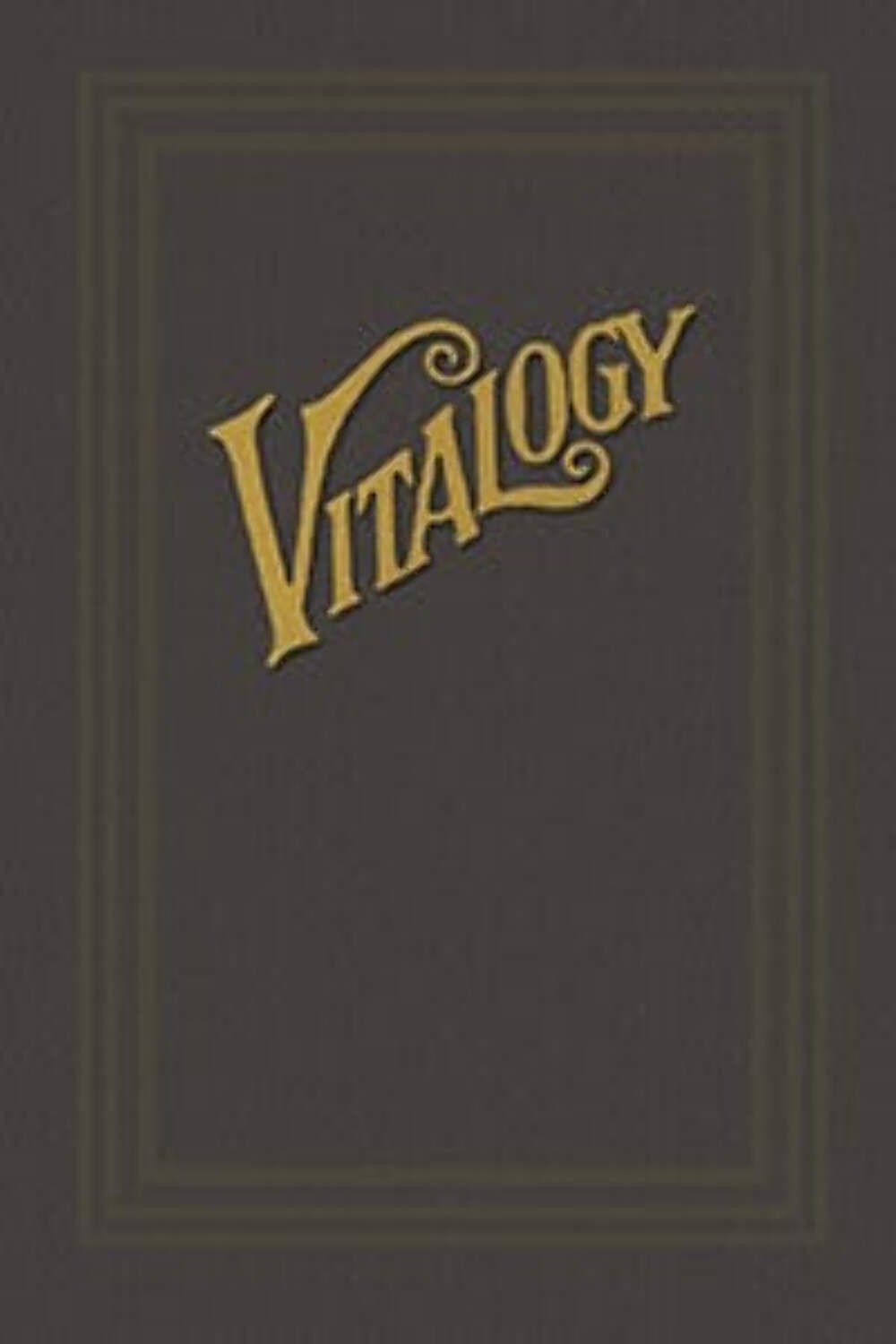 NEW Applewood Books Vitalogy,  9781557094049 Applewood Books Trade Paperback