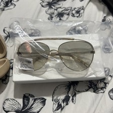 Image of Chloe gold / brown frame sunglasses. CE141S. With case.