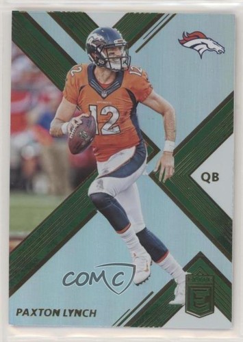2017 Donruss Elite Green Paxton Lynch #31 02sc - Picture 1 of 3