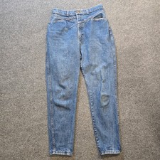 Gitano Jeans Womens Size 14 Blue Vintage High Waist Tapered Acid Wash Casual