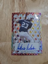 2022 Leaf Metal Perfect Game ANTONIO ANDERSON Wave Proof Autograph 1/1 Auto