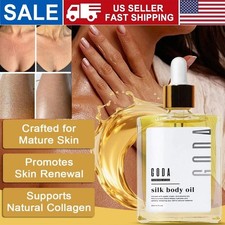1-3Pcs GODA Silk Body Oil, Silk Body Oil, Bath  Shower Oil Smooth Skin US