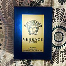 Versace Eros Parfum Natural Spray Fragrance, Regular Size 3.4 fl oz