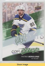 2017-18 Upper Deck MVP Green Script Patrik Berglund #42 READ kr0
