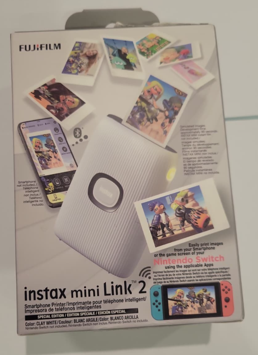 Fujifilm - Instax Mini Link 2 Nintendo Special Ed - White | eBay