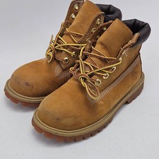 Timberland 12809 Toddler 12M Wheat Nubuck Leather 6 Inch Premium Waterproof Boot