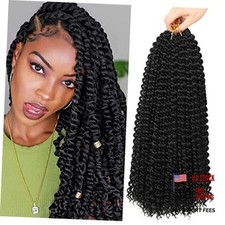 Passion Twist Hair 6 Packs x22 strands pack 132 18 Inch Pack of 6 1B