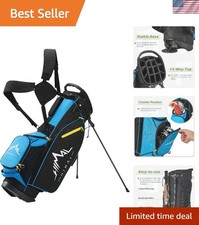 14-Way Golf Stand Bag, Golf Bag with Stand - Lightweight Durable Club Bag for...