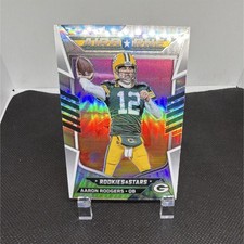Panini 2022 Airborne Prizm Aaron Rodgers Football Trading Card